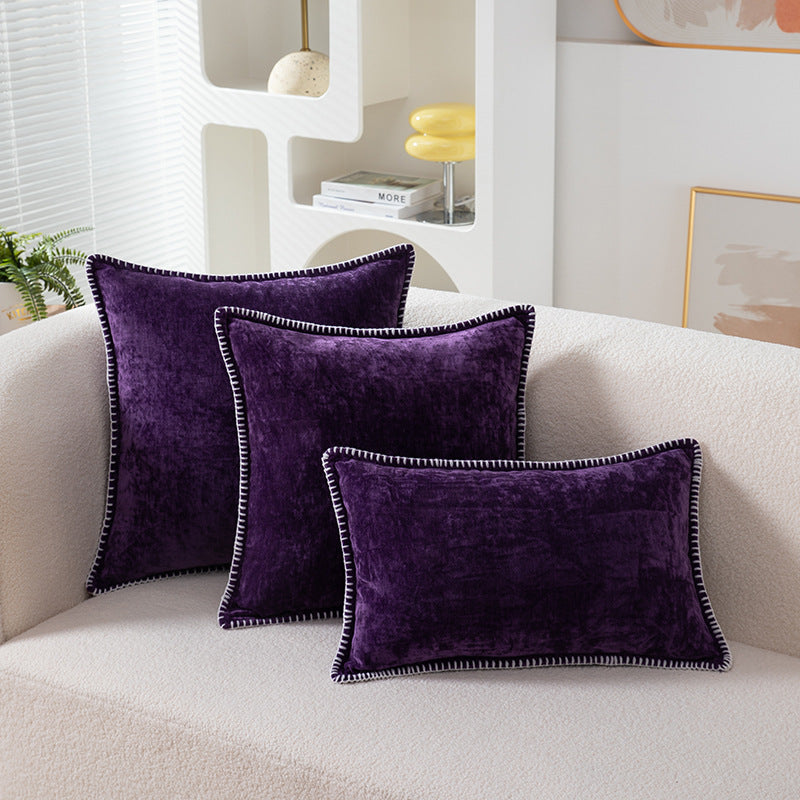 Wool Edge Pillow Cover