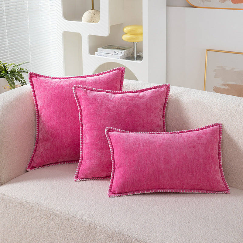 Wool Edge Pillow Cover