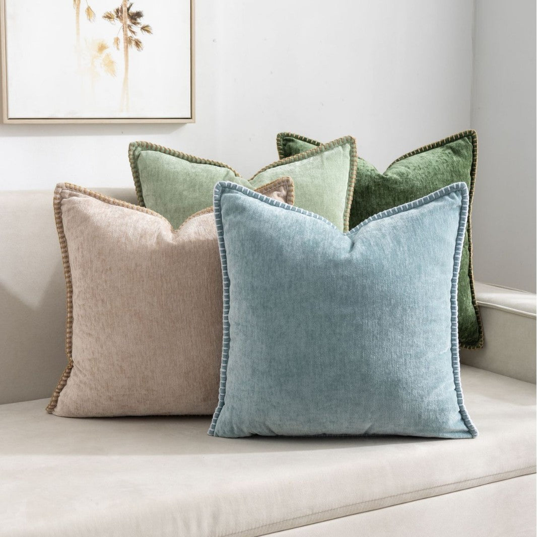 Wool Edge Pillow Cover
