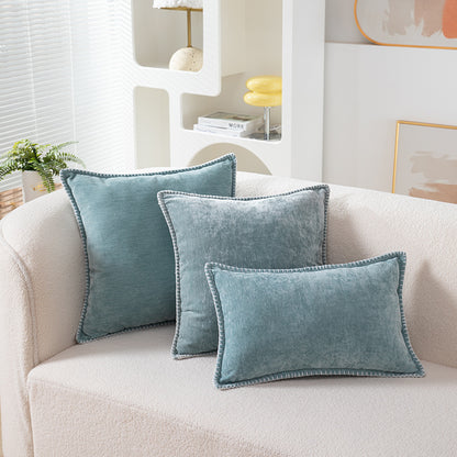 Wool Edge Pillow Cover