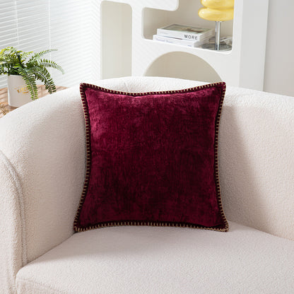 Wool Edge Pillow Cover