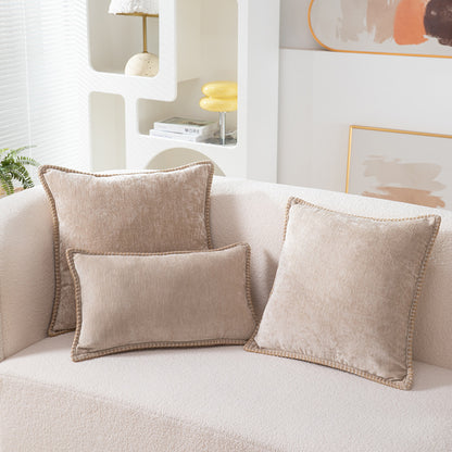 Wool Edge Pillow Cover