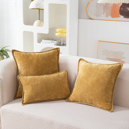 Wool Edge Pillow Cover