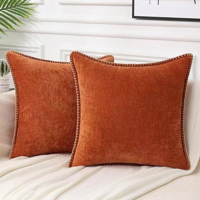 Wool Edge Pillow Cover