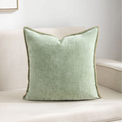Wool Edge Pillow Cover