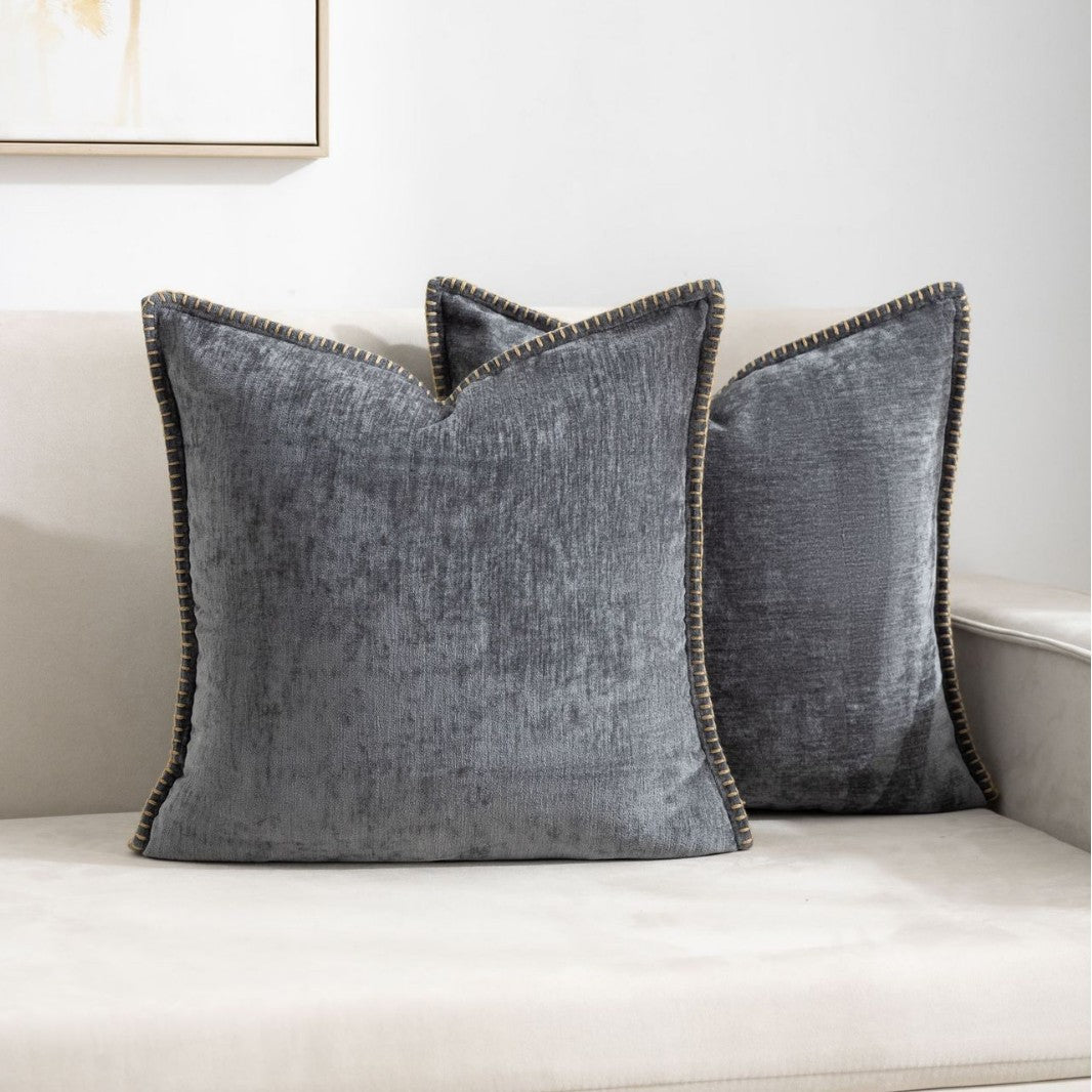 Wool Edge Pillow Cover