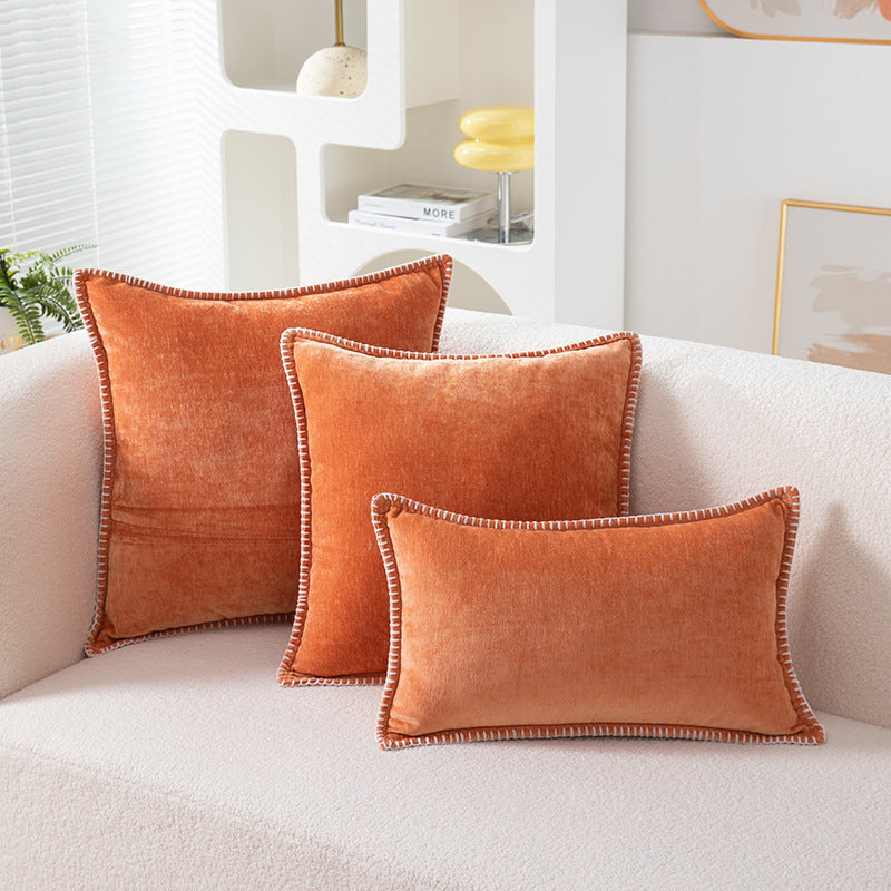 Wool Edge Pillow Cover