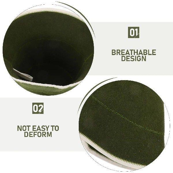 Wool Felt Sauna Bathing Cap