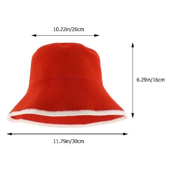 Wool Felt Sauna Bathing Cap