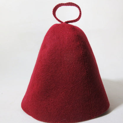 Wool Felt Sauna Hat for Steam Room and Spa