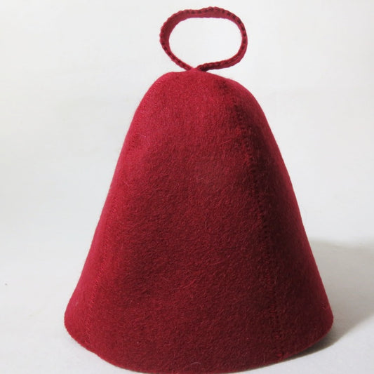 Wool Felt Sauna Hat for Steam Room and Spa