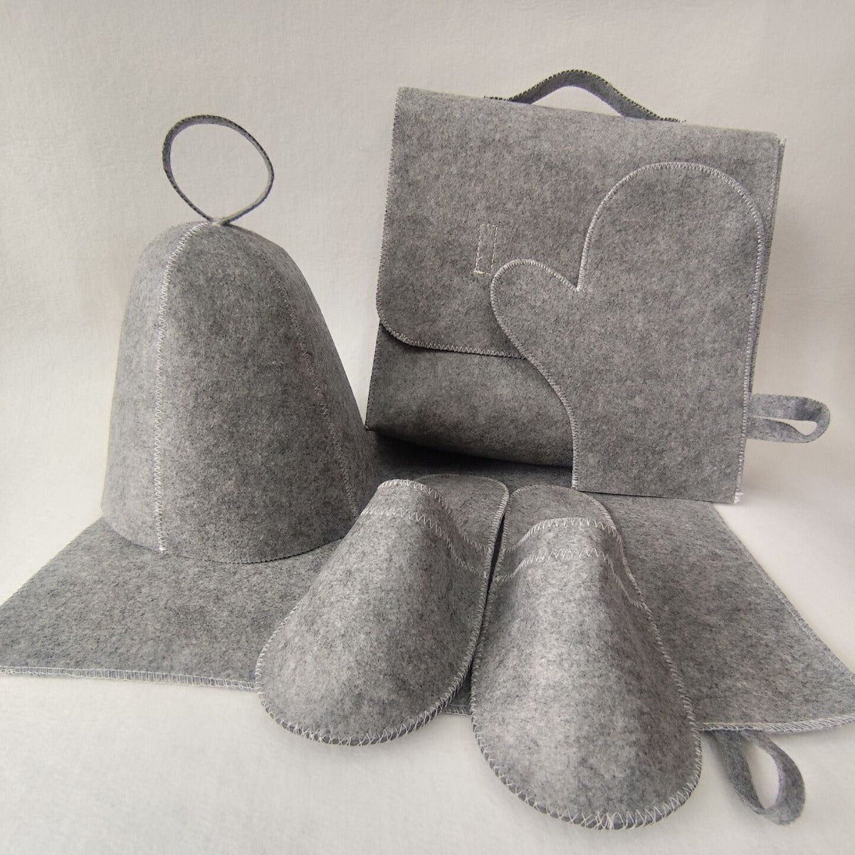 Wool Felt Sauna Hat for Steam Room and Spa