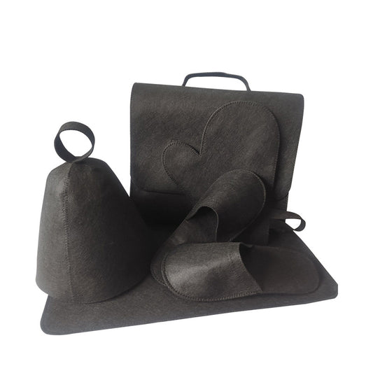 Wool Felt Sauna Hat for Steam Room and Spa
