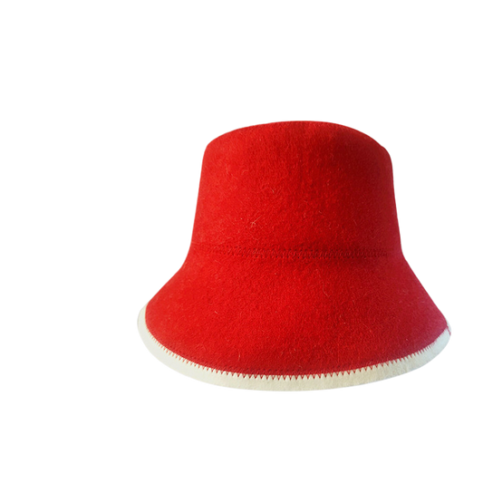 Wool Felt Sauna Hat for Steam Room and Spa