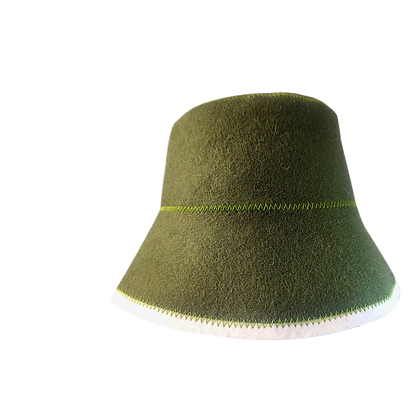 Wool Felt Sauna Hat for Steam Room and Spa