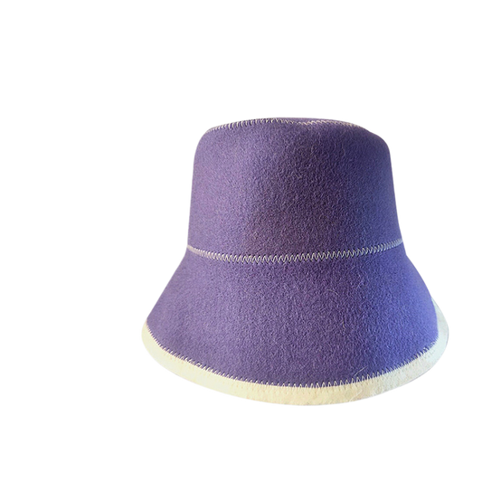 Wool Felt Sauna Hat for Steam Room and Spa