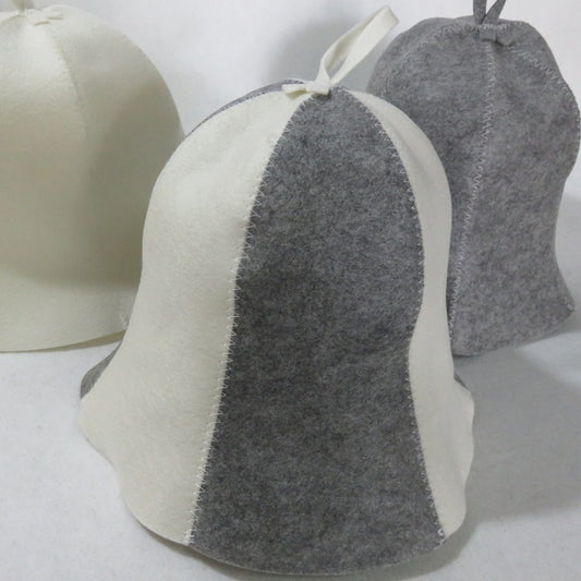 Wool Felt Sauna Hat for Steam Room and Spa
