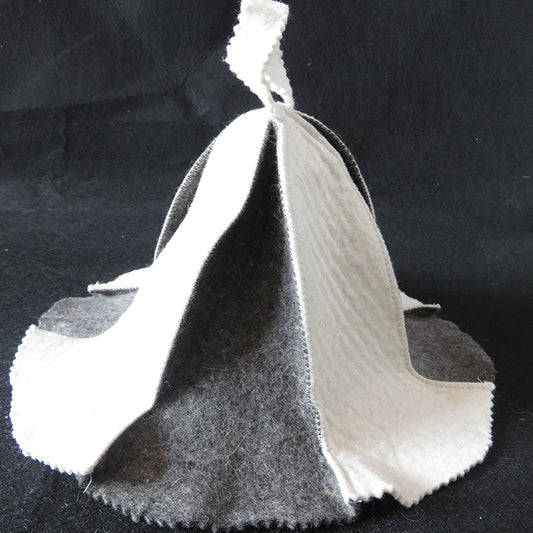 Wool Felt Sauna Hat for Steam Room and Spa