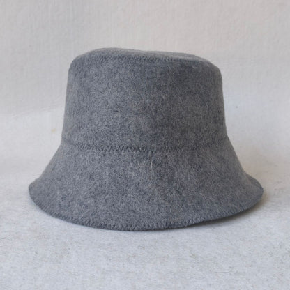 Wool felt sauna hat