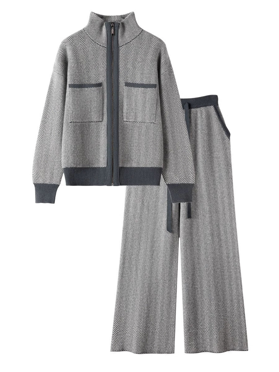 Wool Knit Suit