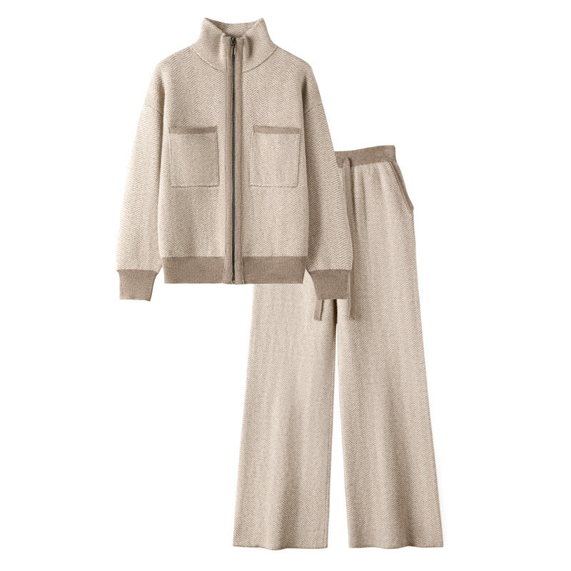 Wool Knit Suit