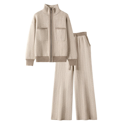 Wool Knit Suit