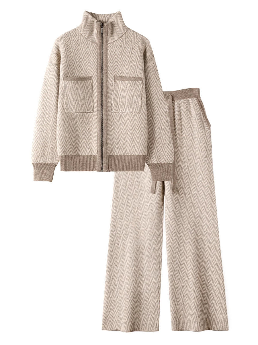 Wool Knit Suit