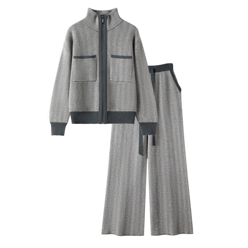 Wool Knit Suit