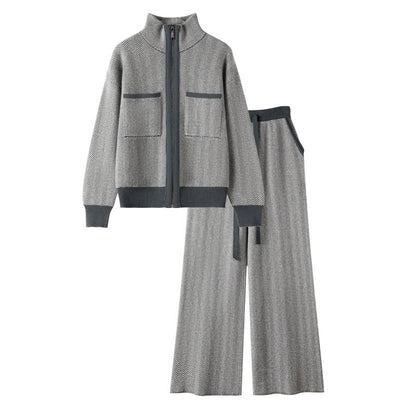 Wool Knit Suit