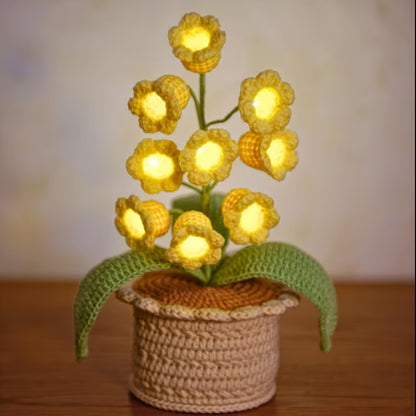 Wool potted plant