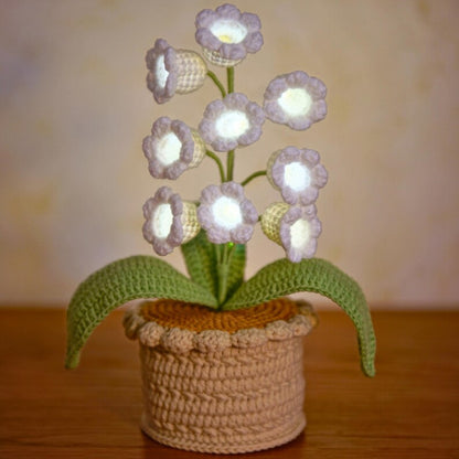 Wool potted plant