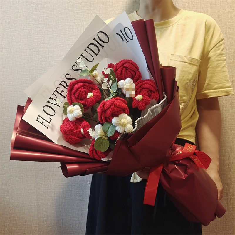 Wool Rose