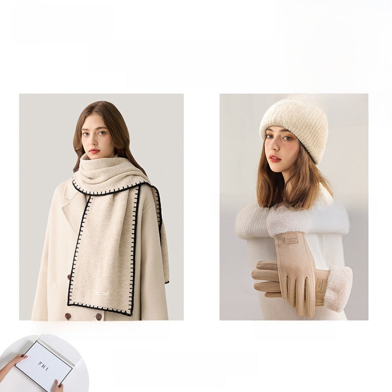 Wool scarves sets