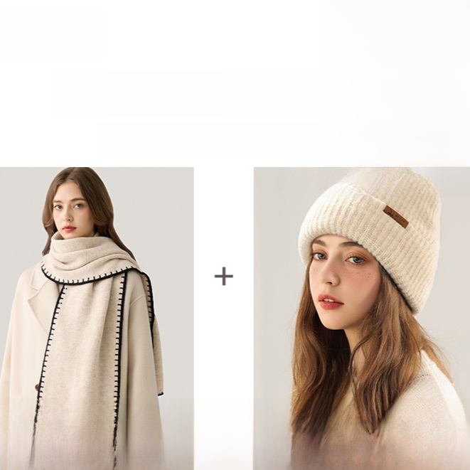 Wool scarves sets