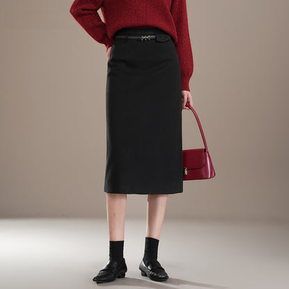 Wool skirt