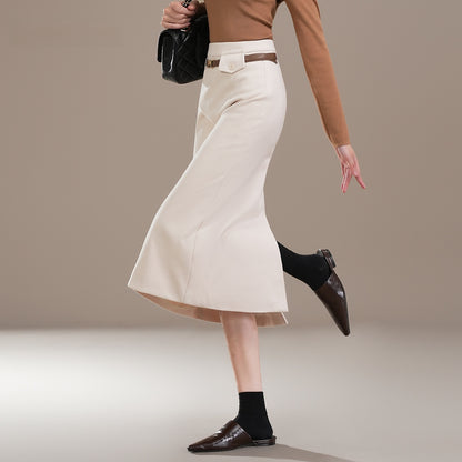 Wool skirt