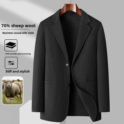 wool suit