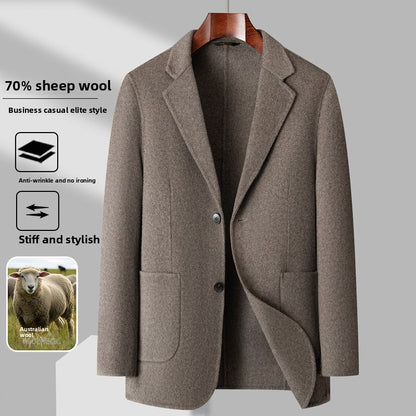 wool suit