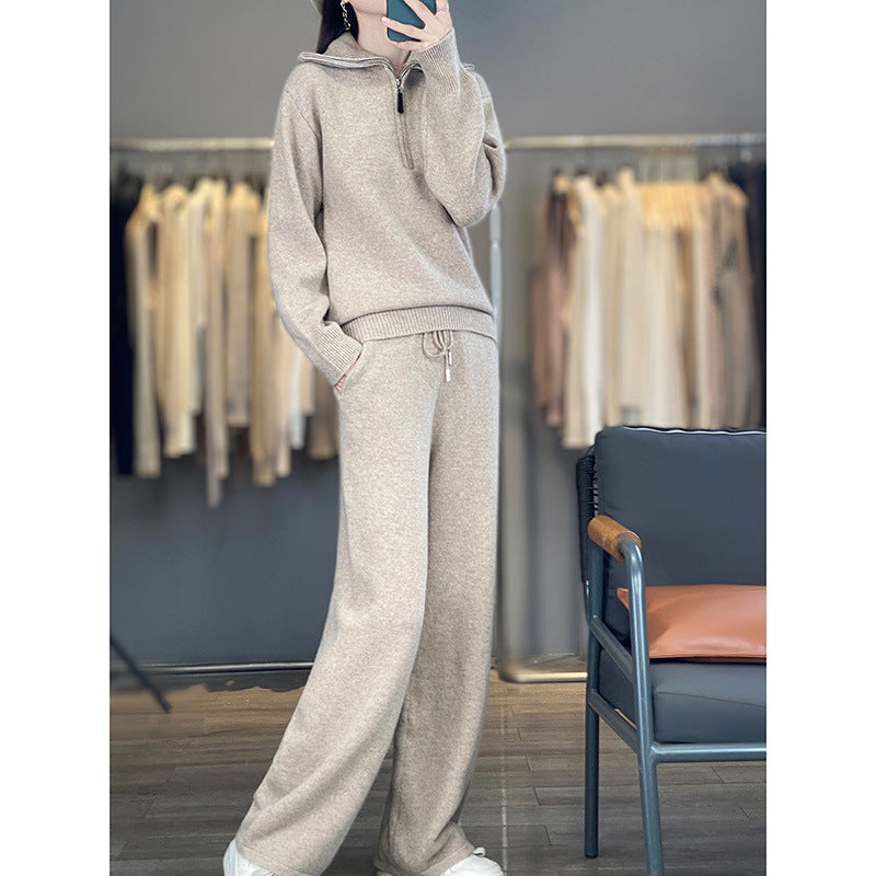 Wool Sweater Suit