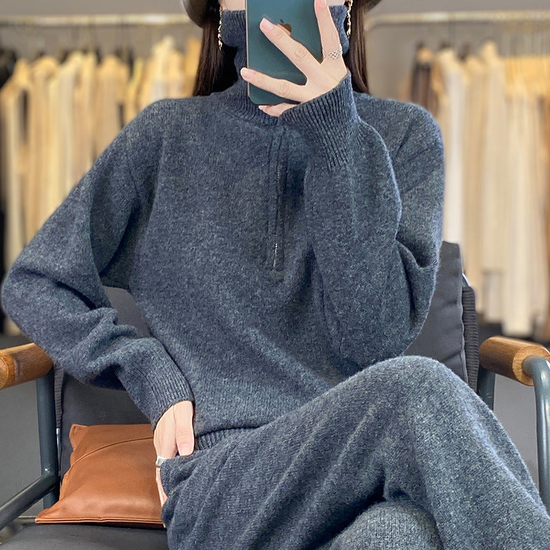 Wool Sweater Suit