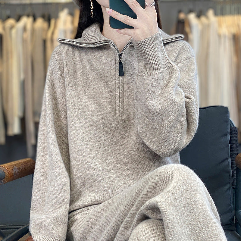 Wool Sweater Suit