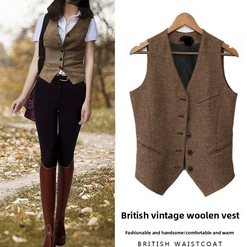 wool vest