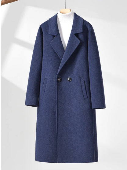 Wool Woolen Coat Windbreaker