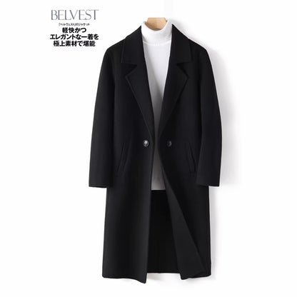 Wool Woolen Coat Windbreaker