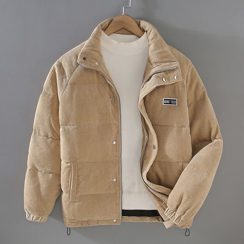 Woolen cotton fleece coat