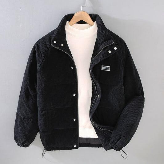 Woolen cotton fleece coat