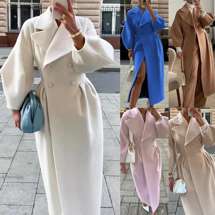 Woolen Outwear Long Outwear