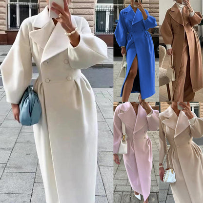 Woolen Outwear Long Outwear
