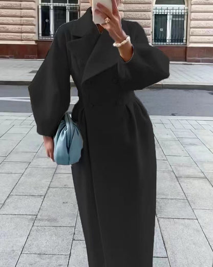 Woolen Outwear Long Outwear