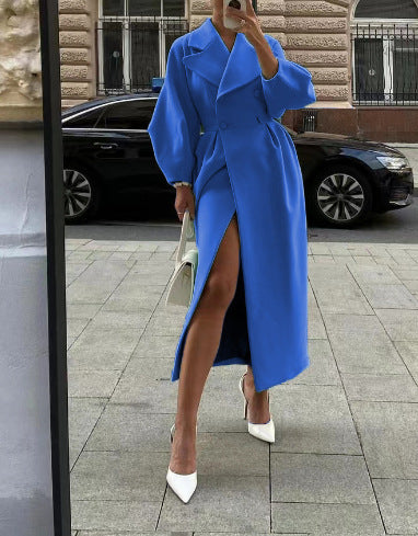 Woolen Outwear Long Outwear